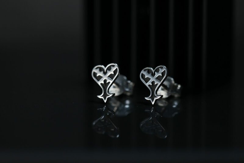Pendientes hechos a mano en plata de ley