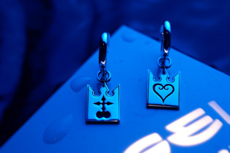 Handmade earrings in sterling silver.