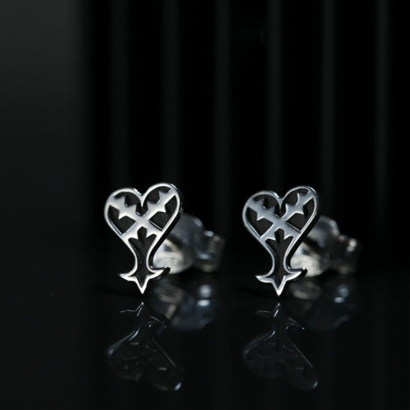 Pendientes hechos a mano en plata de ley